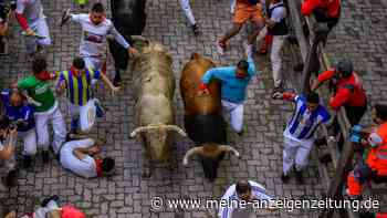 Blutige Stierhatz in Spanien bleibt Touristenmagnet