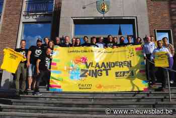 Vlaanderen Zingt zal dorpsplein weer in rep en roer zetten op Vlaamse feestdag