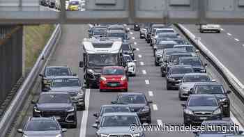 10 Kilometer Stau vor dem Nordportal des Gotthardtunnels