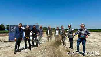 Spatenstich am neuen Wertstoffhof