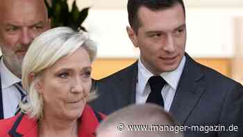 Frankreich: Rechtsnationale Partei sacken in Umfragen zur Wahl am Sonntag weiter ab