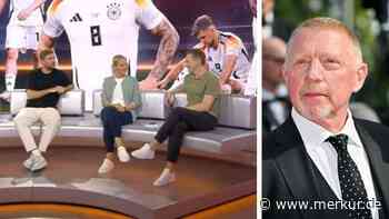 „Strand-Bar auf Mallorca“: Boris Becker lästert über Outfit von ZDF-Experten Kramer und Mertesacker