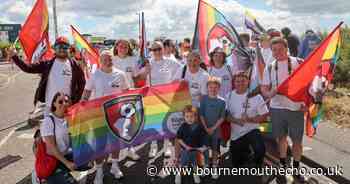 Bourne Free parades through Bournemouth in sea of colour