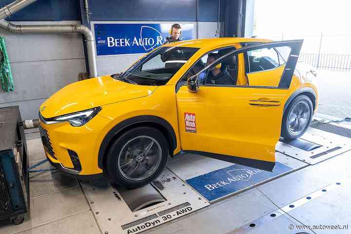 Lexus LBX - Op de Rollenbank