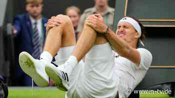 Sorge um das linke Knie: Zverev trotzt Verletzungsschock und zieht ins Achtelfinale ein