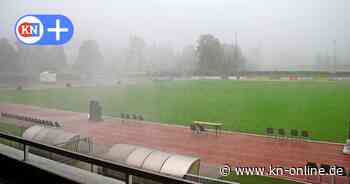 Gewitter sorgt für Abbruch: Holstein-Kiel-Testspiel fällt ins  Wasser
