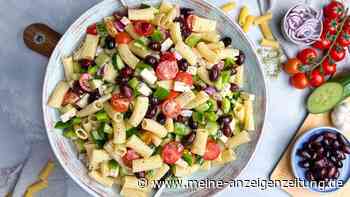 Pasta-Party und Salat-Sensation gibt es mit 11 klassischen und kreativen Nudelsalaten
