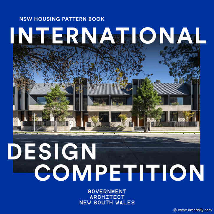 Call for Entries: NSW Housing Pattern Book International Design Competition