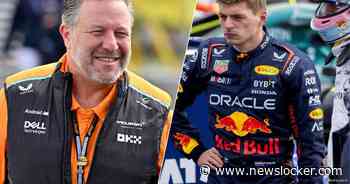 Max Verstappen sneert na kritiek van McLaren-teambaas op Silverstone: ‘Wie is Zak Brown?’