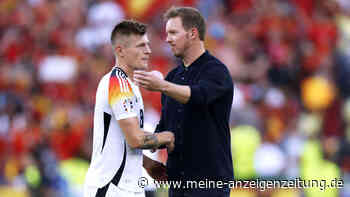 Kroos-Ersatz: Nagelsmann nennt drei mögliche Kandidaten
