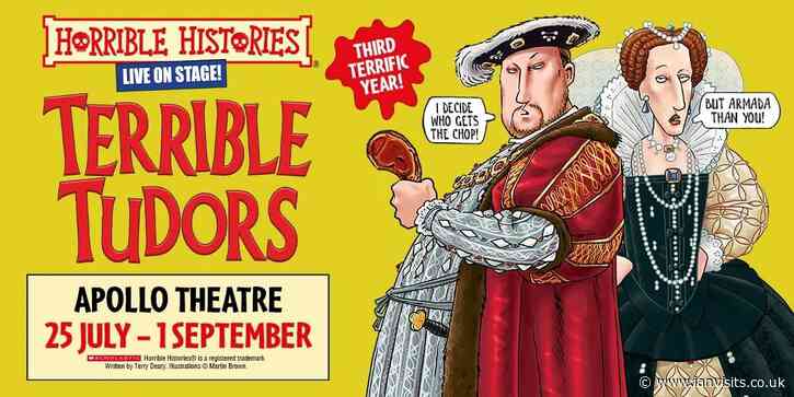 Weekend sale on Horrible Histories – Terrible Tudors tickets