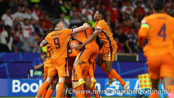 Niederlande gegen Türkei jetzt im Live-Ticker: Oranje trifft erneut – Niederlande dreht Partie per Doppelpack