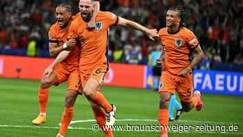 In sechs Minuten: Niederlande dreht Spiel gegen die Türkei