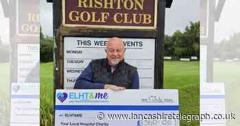 Rishton Golf Club thanked for supporting hospital charity