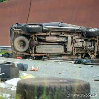 Bestuurder overleden na zwaar ongeluk op afrit A28 bij Zwolle