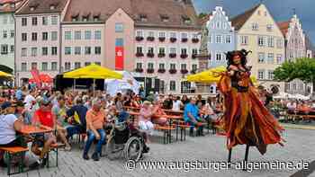 Ein Lechstadtfest mit Wetterkapriolen