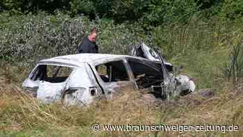Kreis Nordhausen: Polizei findet Leiche in ausgebranntem Auto