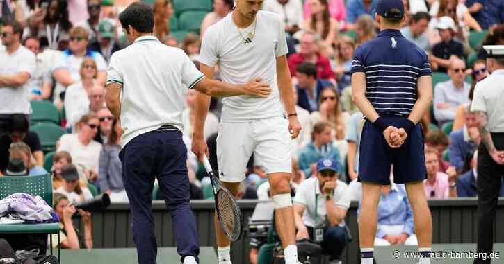 Sorgen ums linke Knie – Wie fit ist Zverev in Wimbledon?