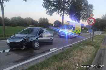 Bestuurder (22) gewond afgevoerd na klap tegen boom in Helchteren