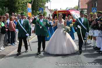 Ein strahlendes Königspaar in Haaren
