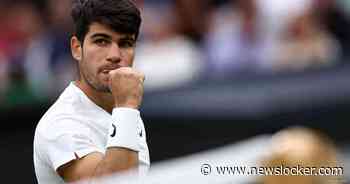 Carlos Alcaraz worstelt zich naar kwartfinales Wimbledon, ook Jasmine Paolini door