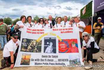 De warmste plek in Werchter? Bij de familie en vrienden van de overleden Owen (22)