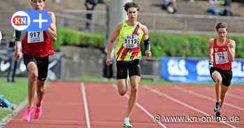 Cedric Barth vom SC Rönnau 74 läuft bei DM über 400 Meter neue Bestzeit