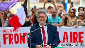 Parlamentswahl in Frankreich: Linksbündnis liegt bei Parlamentswahlen überraschend vorn
