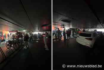 Stroompanne in parking Mechelse Grote Markt zet bestuurders vast