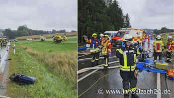 BMW rast frontal in Skoda: Ehepaar (†78/†75) tot, Vater (49) und Sohn (14) schwerst verletzt