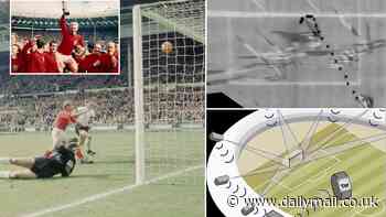 Did Geoff Hurst's famous strike in the 1966 World Cup final cross the line? Scientists give their verdict on 'the most controversial goal in football history'