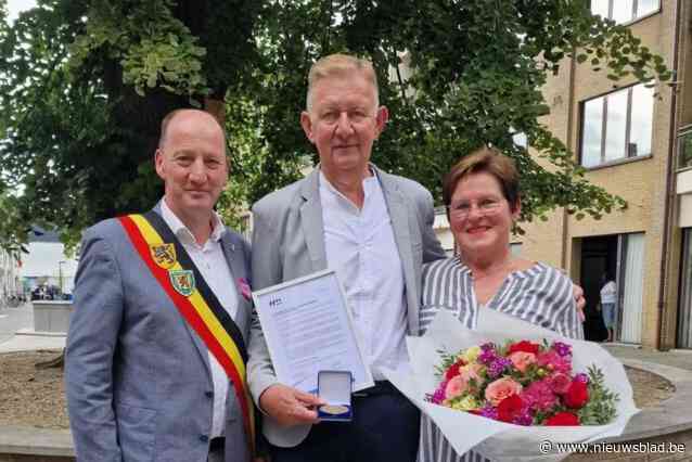 Eddy De Baets krijgt Medaille van Stadsverdienste