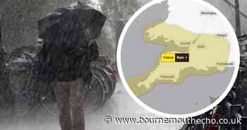 Bournemouth hour-by-hour forecast: July 8 rain warning