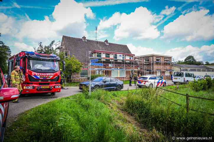 Straat afgezet vanwege gevaarlijke situatie tijdens sloopwerkzaamheden met asbest