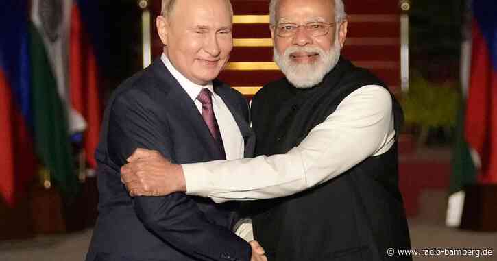 Indiens Premier Modi trifft Putin
