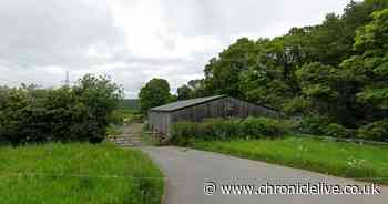 Major road partially closed and residents urged to keep windows shut as crews tackle Northumberland farm blaze