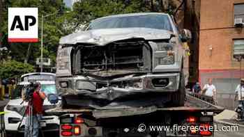 3 dead, 8 injured when truck strikes group in NYC park