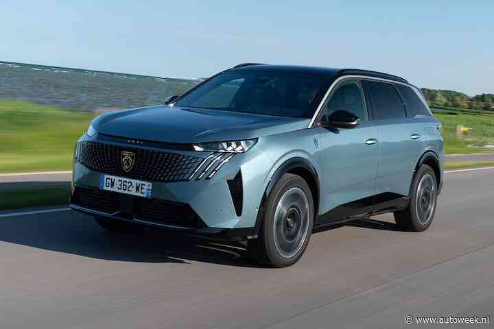 Test: Peugeot e-5008 - Slimme, maar zware, zevenzitter op stroom