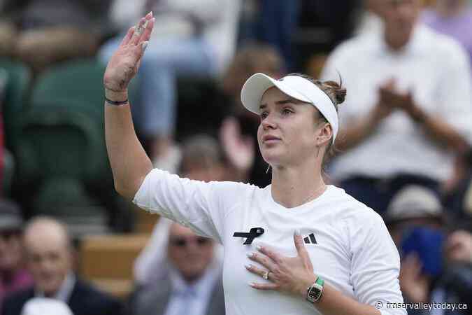 Elina Svitolina wins at Wimbledon on ‘difficult day’ for Ukraine