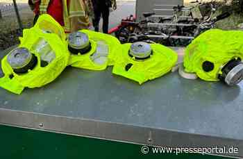 FW Dresden: Mehrere Verletzte bei einem Brand in einem Mehrfamiliengebäude