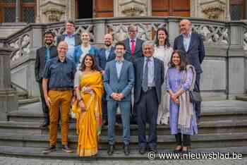 Nieuwe ambassadeur van India op bezoek in Leuven