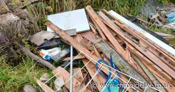 Newcastle man operating waste removal business on social media fined after dumping asbestos in Northumberland