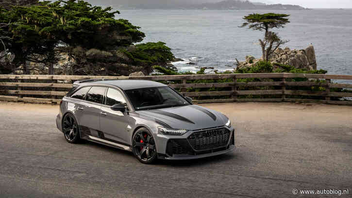 Ziet deze RS6 GT eruit als een auto van drie ton?