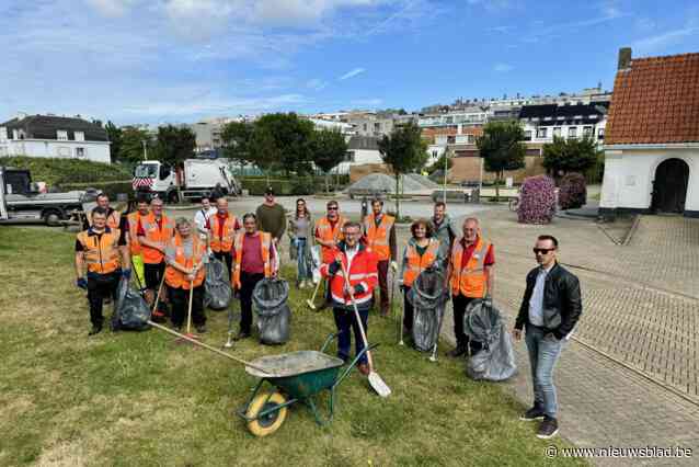 Opruimactie in Zeebrugse strandwijk: “Schone straten maken het verschil”