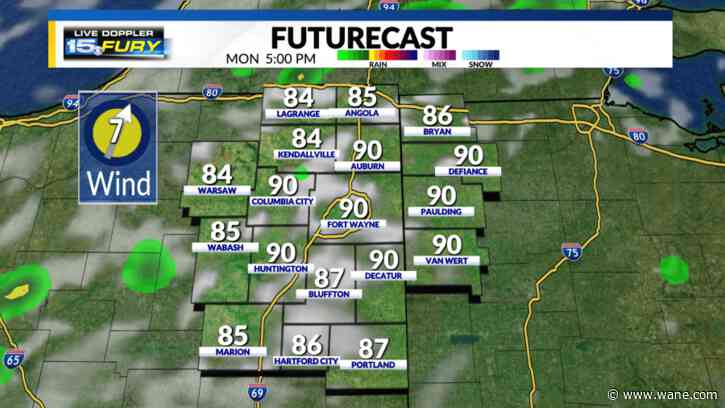 Soggy weather likely as Beryl moves in