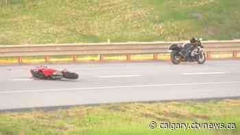 Man taken to hospital after Sunday motorcycle crash