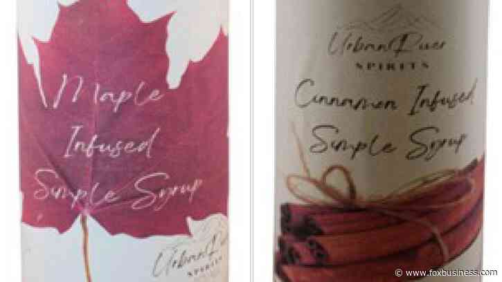 Spirit non-alcoholic mixes produced in unlicensed, uninspected facility recalled