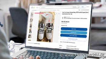Mini-Sneaker, Maxi-Preis: Nike First Jordan von 1990 auf Ebay