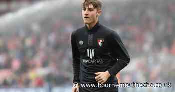 Cameron Plain training with Portsmouth after leaving AFC Bournemouth
