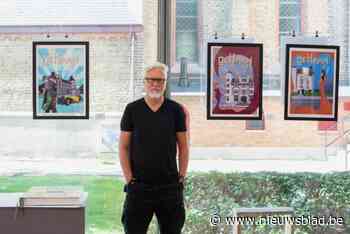 Kunstenaar Alain (55) verkoopt art deco-prenten ten voordele van zelfmoordpreventie: “Niet lang moeten twijfelen”